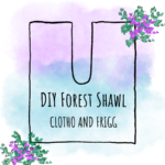 diy forest shawl